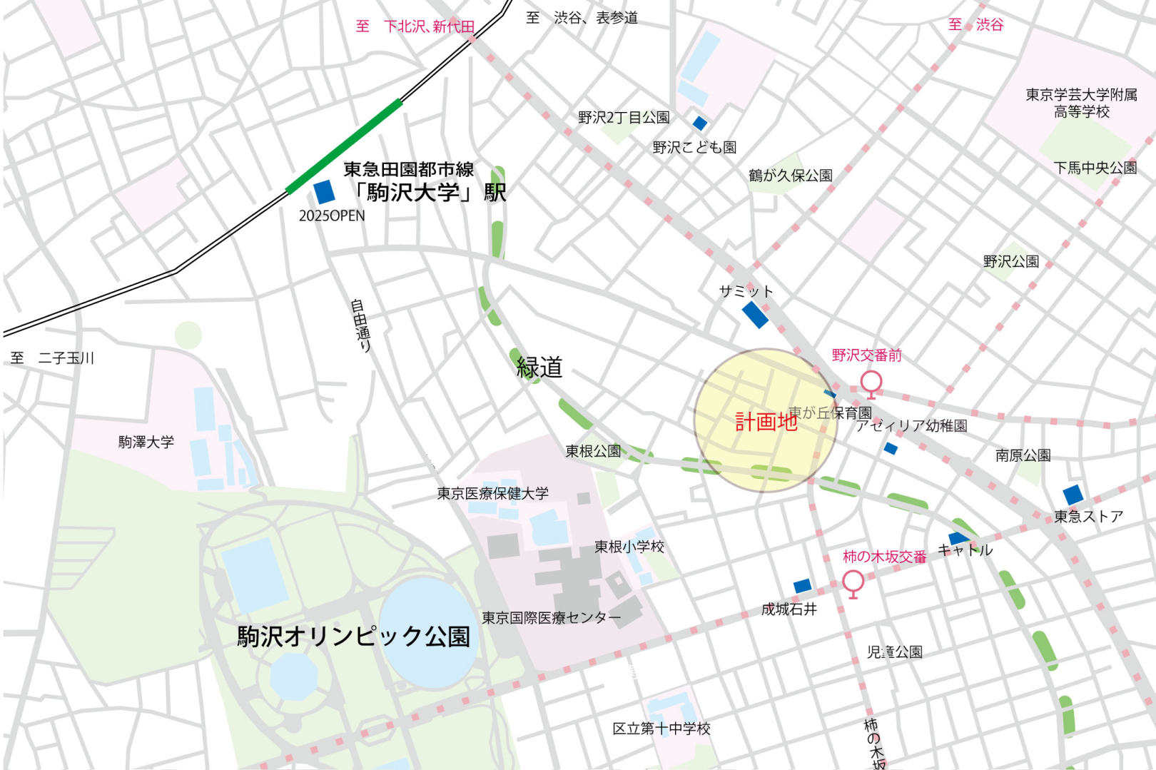 計画地周辺地図