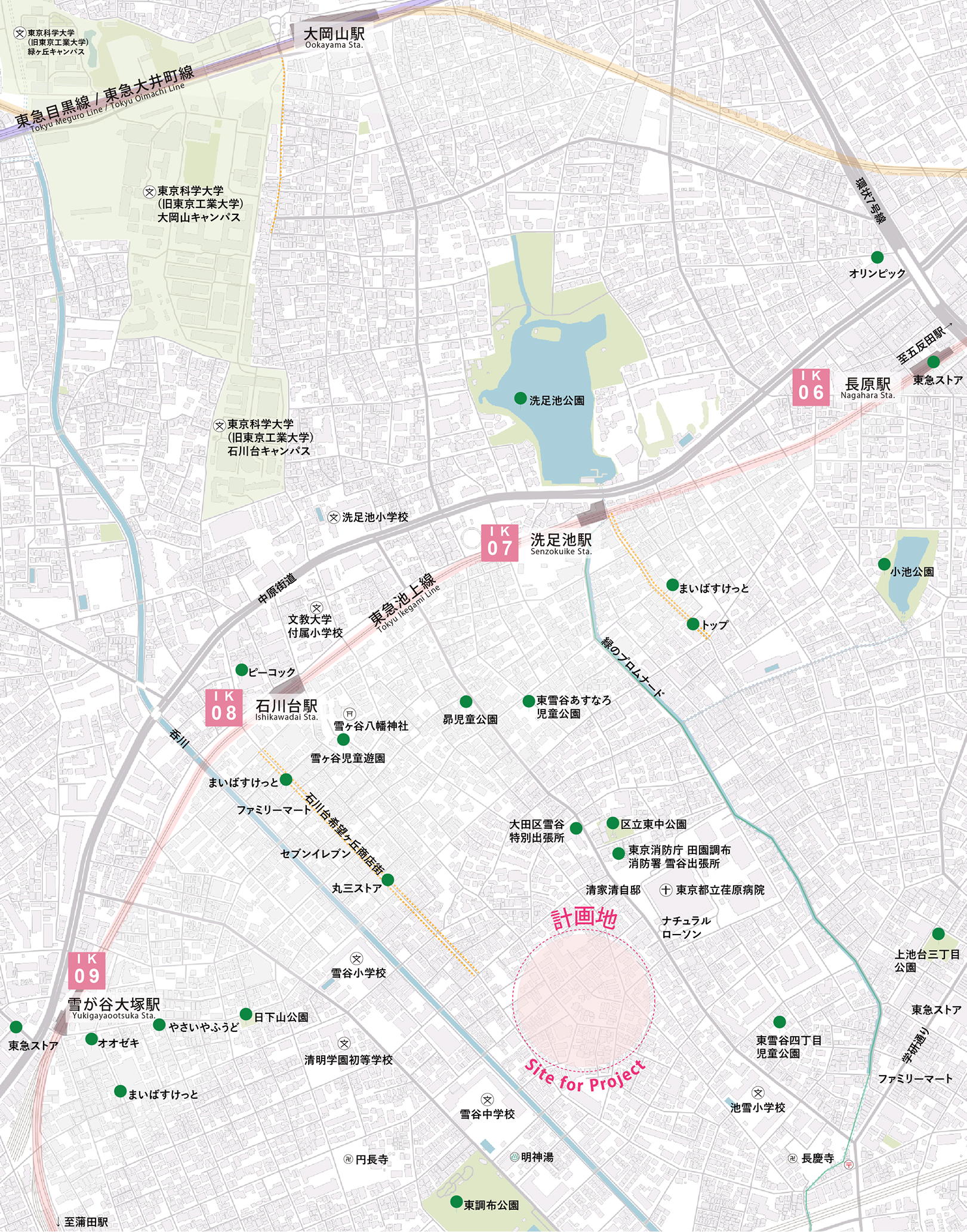 計画地周辺地図