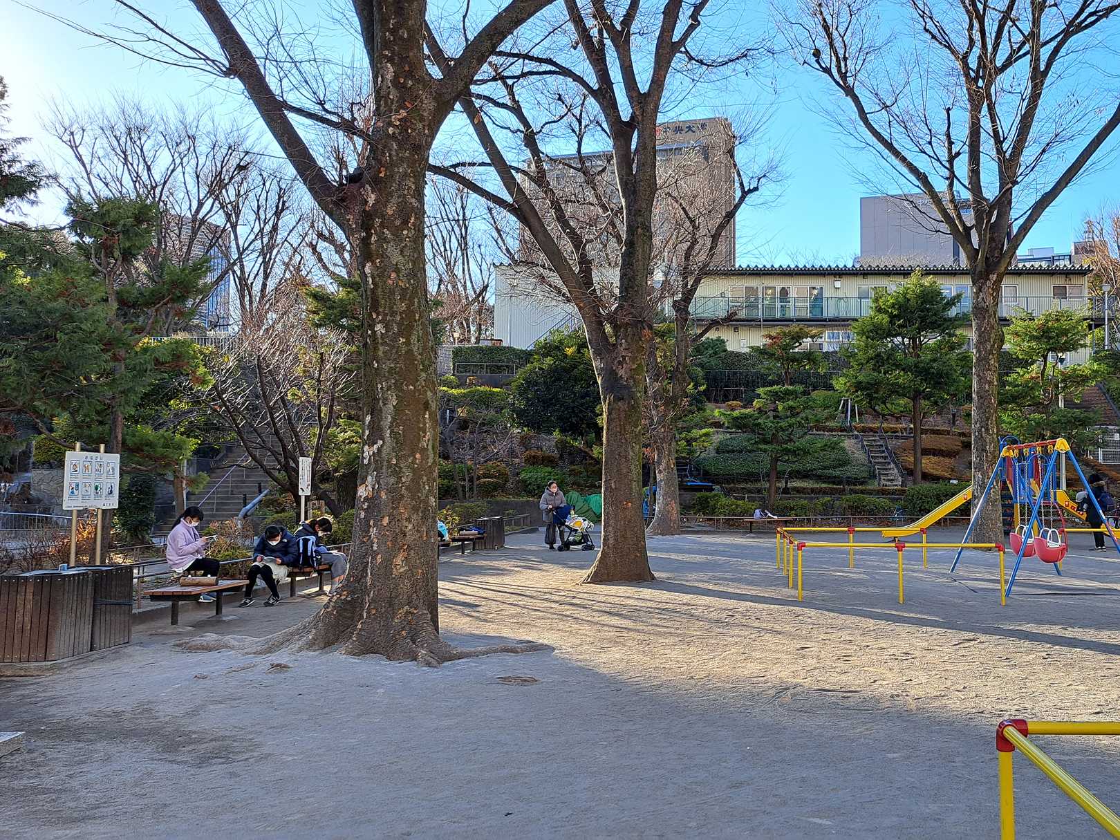 礫川公園｜徒歩10分