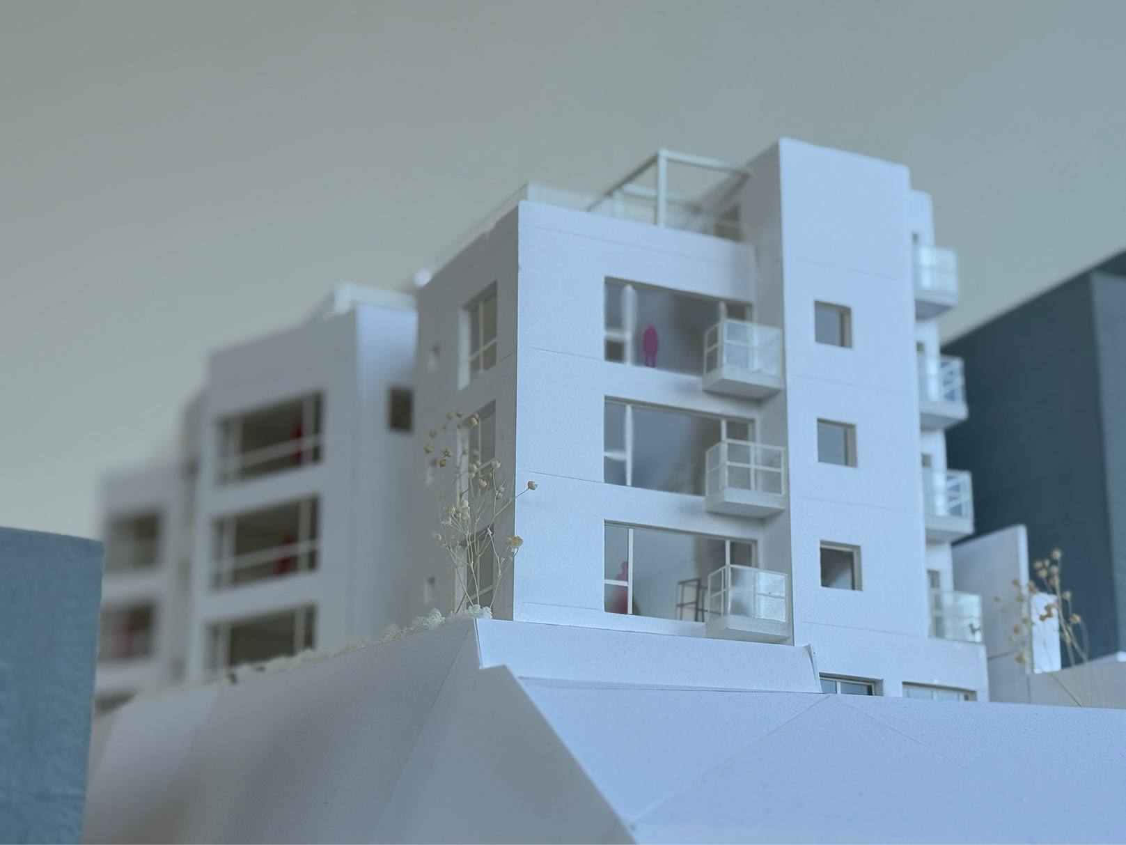 南西側敷地から