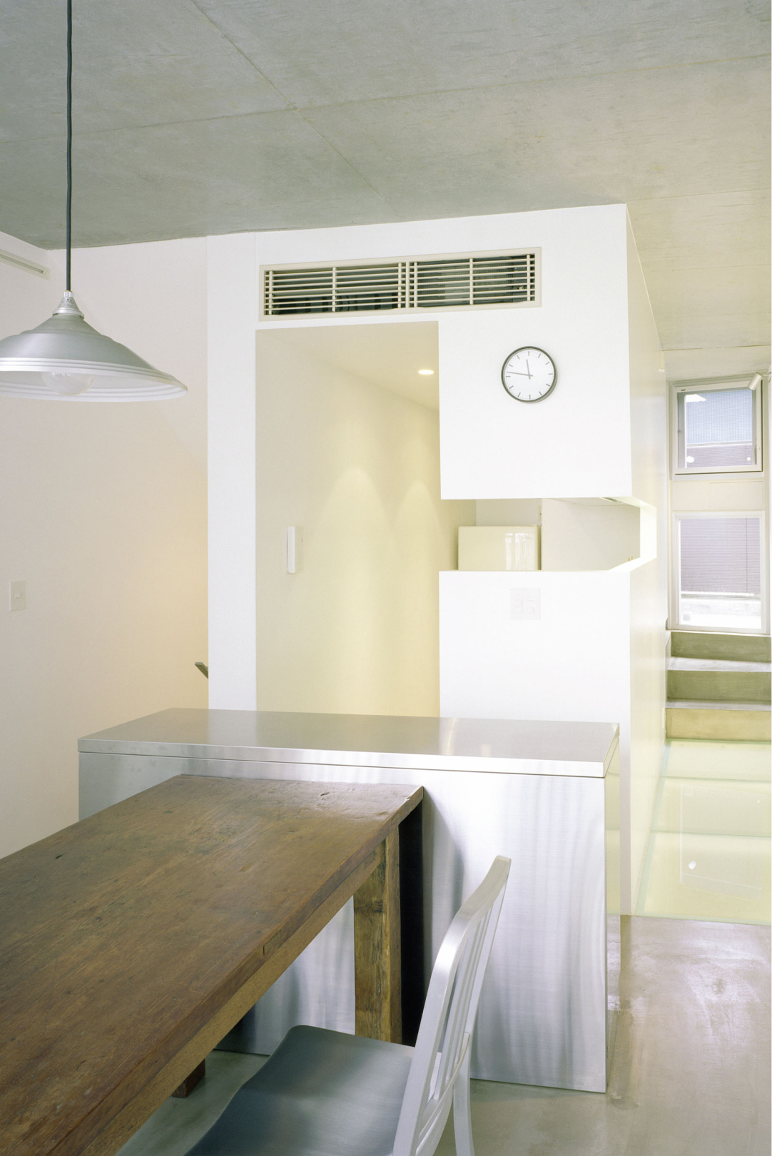 1階ダイニングキッチン（2007年撮影）